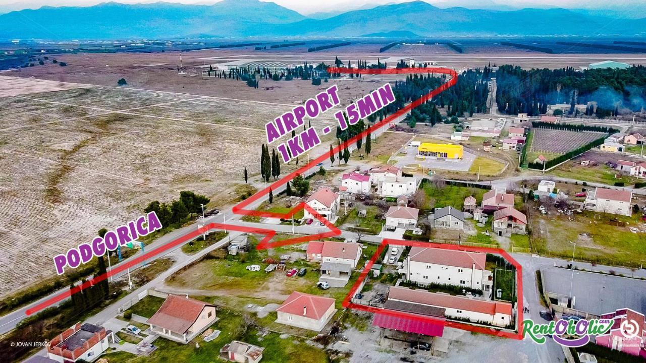 Simo Apartments Airport พอดโกริกา ภายนอก รูปภาพ