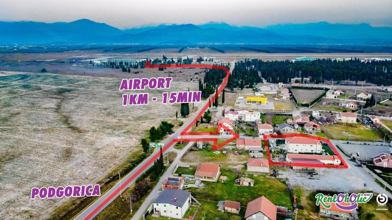 Simo Apartments Airport พอดโกริกา ภายนอก รูปภาพ